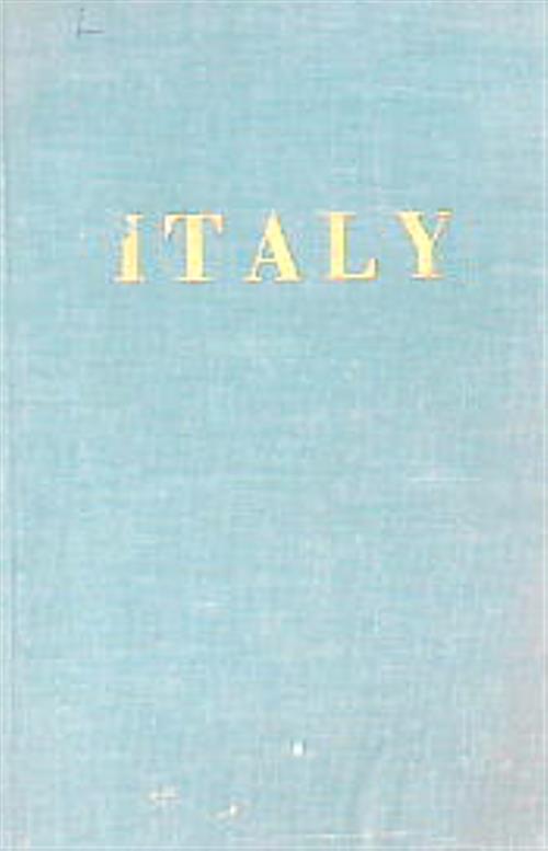 Italy - copertina