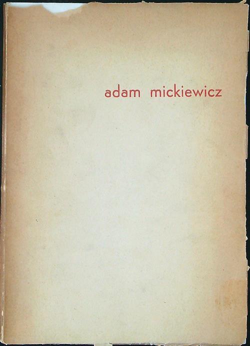 Liriche e sonetti amorosi  - Adam Mickiewicz - copertina
