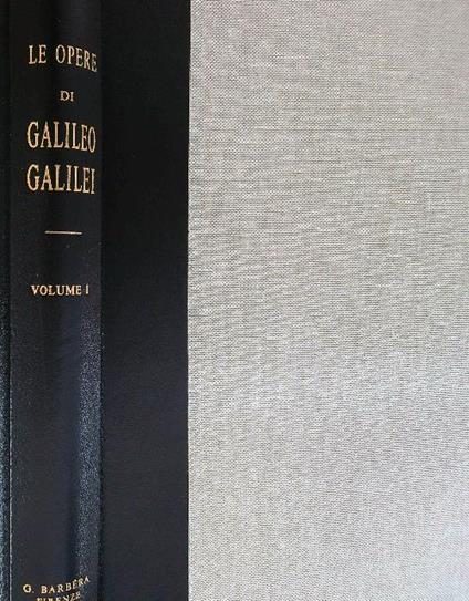 Le opere di Galileo Galilei 21 vv - Giuseppe Saragat - copertina