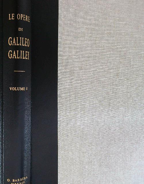 Le opere di Galileo Galilei 21 vv - Giuseppe Saragat - copertina