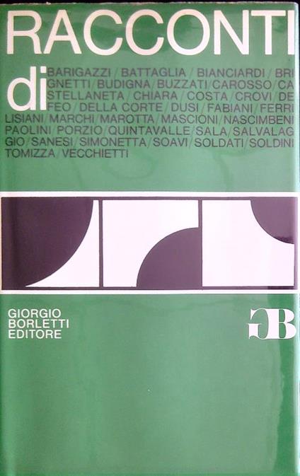 Racconti - copertina