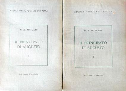 Il principato di Augusto. 2 Volumi - N. A. Masckin - copertina