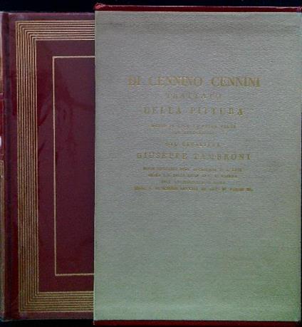 Di Cennino Cennini. Trattato della pittura - Riproduzione in facsimile - Roberto Peliti - copertina