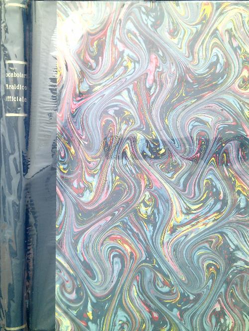 Vocabolario Araldico Ufficiale - Antonio Manno - copertina