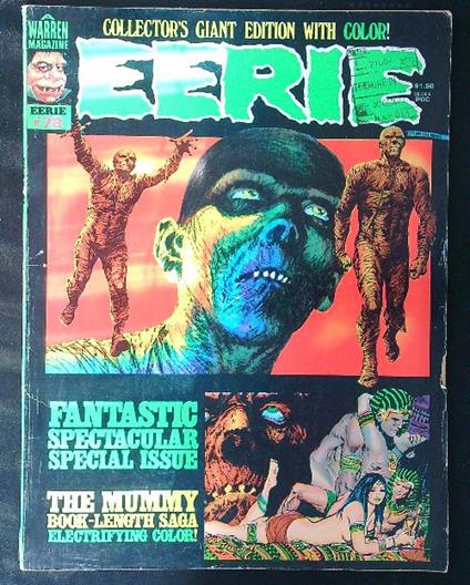 Eerie n 78 October 1976 - copertina