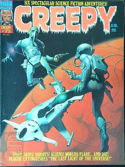 Creepy n 73 / Aug 1975 - copertina