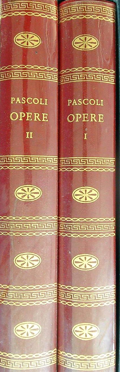 Opere. 2vv - Giovanni Pascoli - copertina