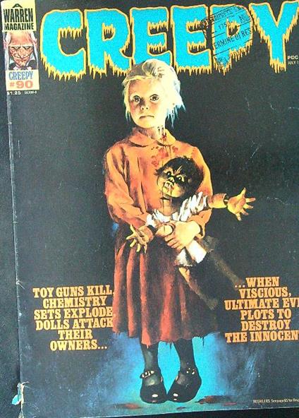 Creepy 90 / july 1977 - copertina