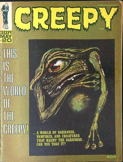 Creepy 20 / May 1967 - copertina