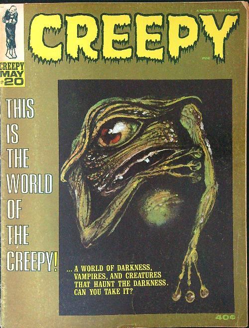 Creepy 20 / May 1967 - copertina