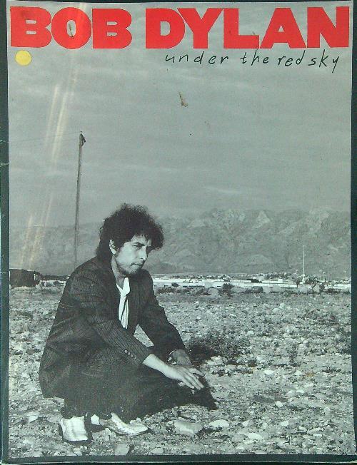 Bob Dylan under the red sky - copertina