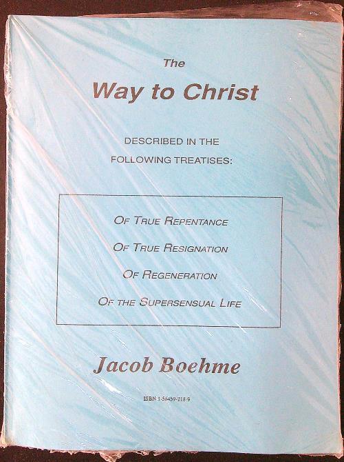 The way to Christ - Jacob Boehme - copertina