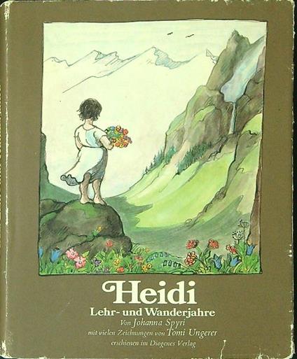 Heidi Lehr und Wanerjahre - Johanna Spyri - copertina