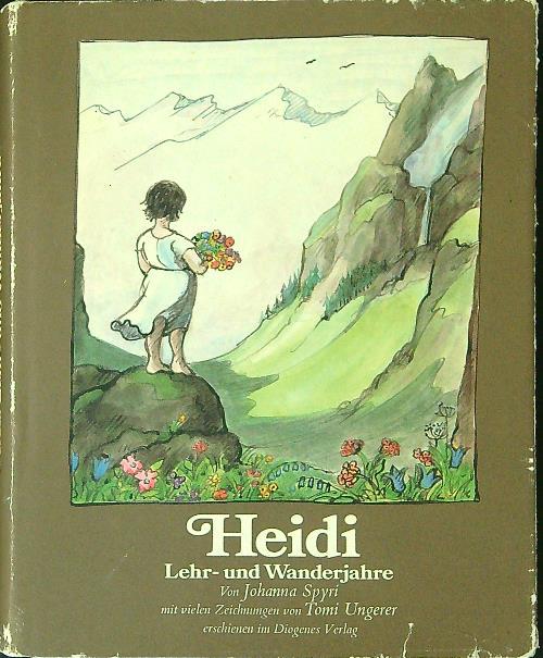 Heidi Lehr und Wanerjahre - Johanna Spyri - copertina
