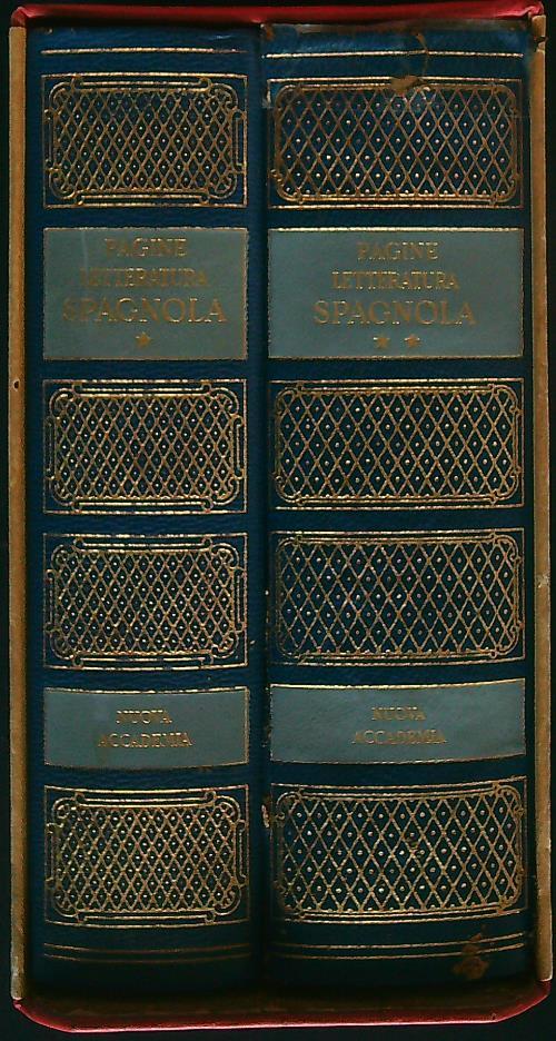 I grandi poeti e prosatori di Spagna - Ugo Gallo - copertina