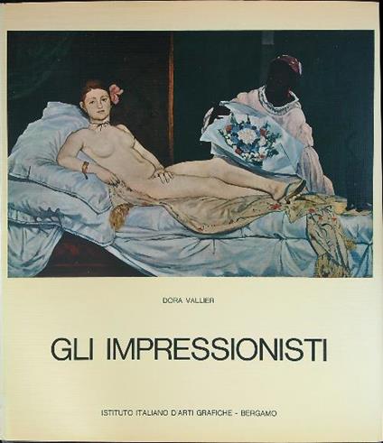 Gli  impressionisti - Dora Vallier - copertina