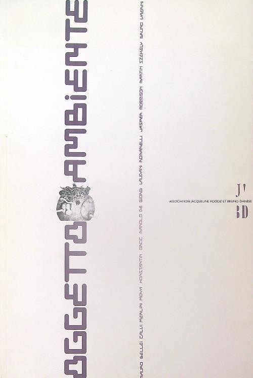 Oggetto Ambiente - copertina