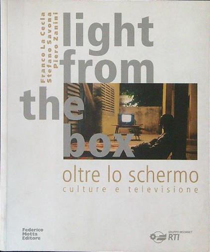 Light from the box Oltre lo schermo - copertina
