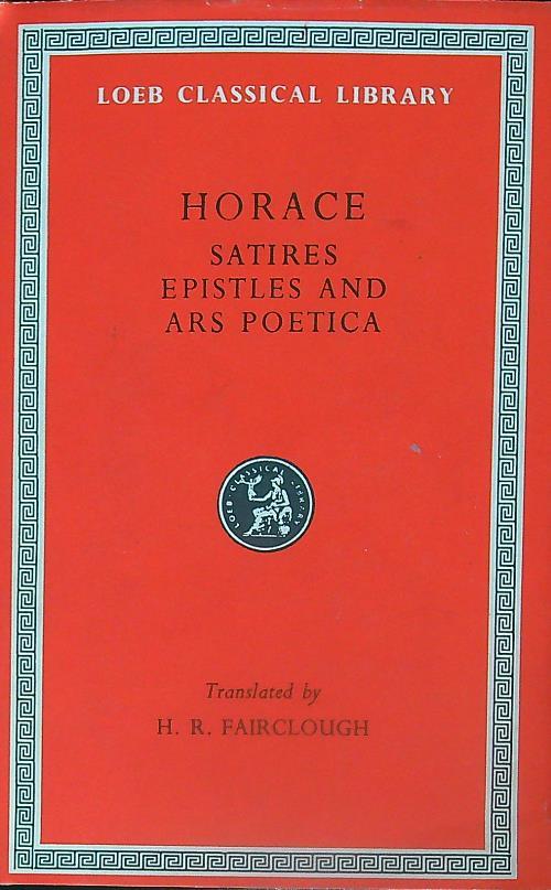 Satires, Epistles and Ars Poetica
