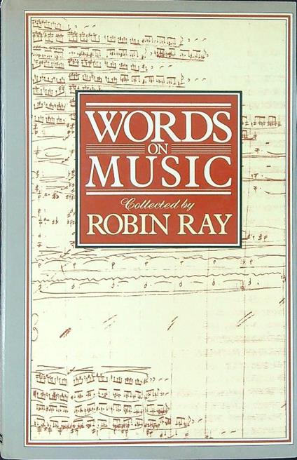 Words on music - Robin Ray - copertina