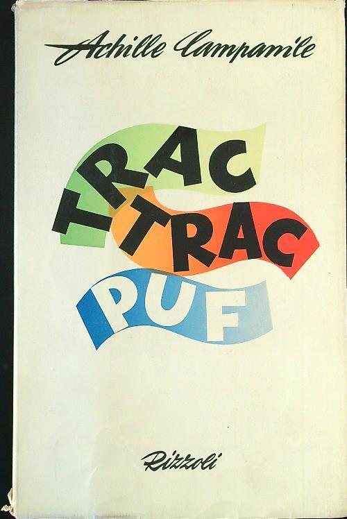 Trac trac puf - Achille Campanile - copertina