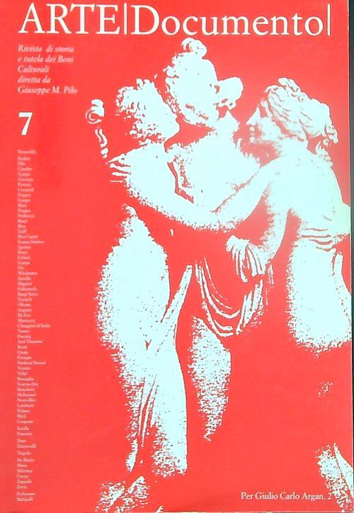 Arte Documento. Vol 7 - copertina