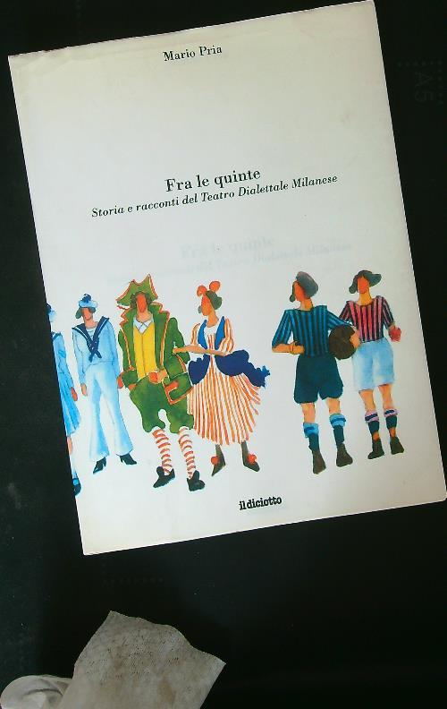 Fra le quinte - Mario Pria - copertina