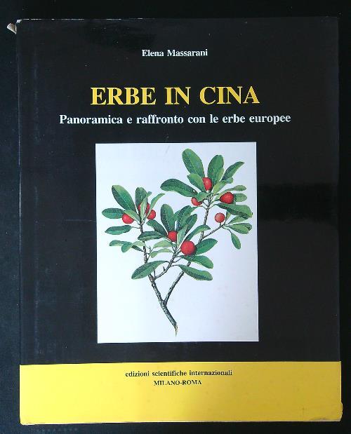 Erbe in Cina - Elena Massarani - copertina