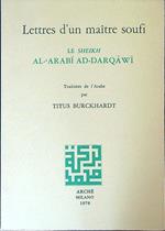 Lettres d'un maitre soufi