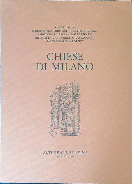 Chiese di Milano - copertina