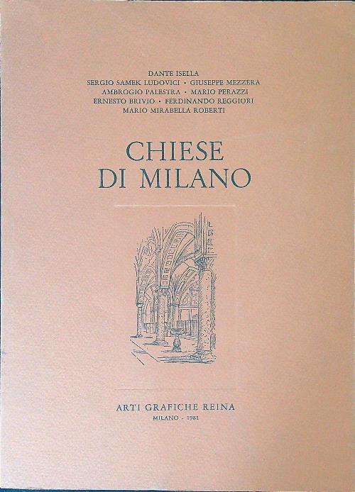 Chiese di Milano - copertina