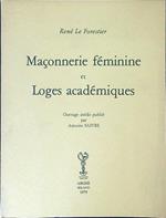 Maconnerie feminine et Loges acadèmiques