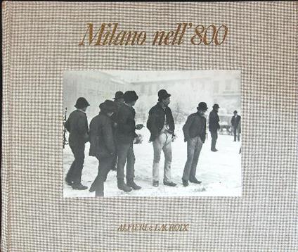 Milano nell'800 - copertina