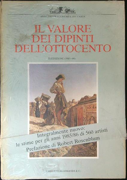 Il  valore dei dipinti dell'Ottocento - copertina