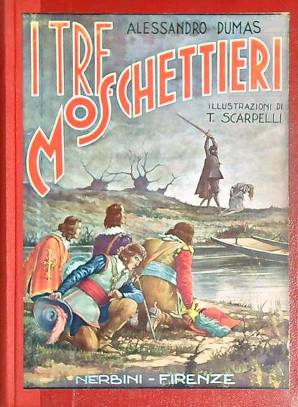I tre moschettieri - Alessandro Dumas - copertina