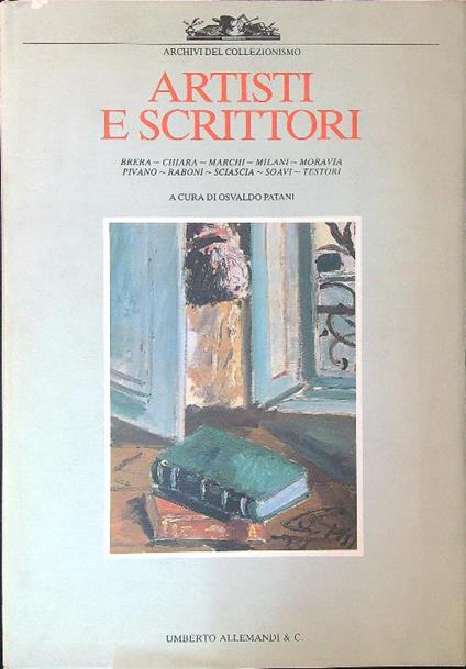 Artisti e scrittori - Oscaldo Patani - copertina