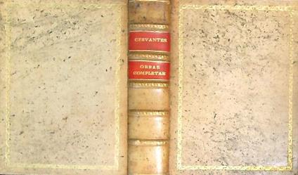 Obras completas - Miguel Cervantes - copertina