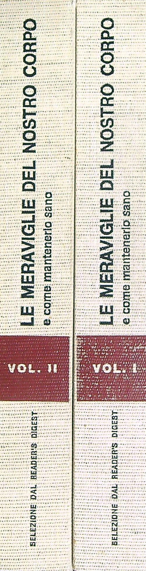 Le meraviglie del nostro corpo e come mantenerlo sano. 2vv - copertina