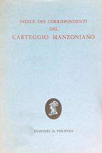 Indice dei corrispondenti del carteggio manzoniano