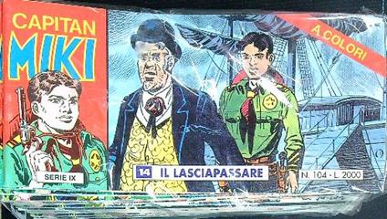 Capitan Miki. 26 vv numeri sparsi - copertina