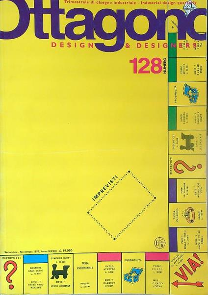 Ottagono 128/ Settembre-novembre 1998 - copertina