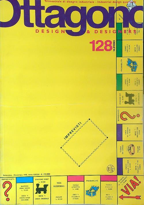 Ottagono 128/ Settembre-novembre 1998 - copertina