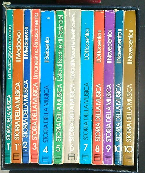 Storia della Musica. 12vv - copertina
