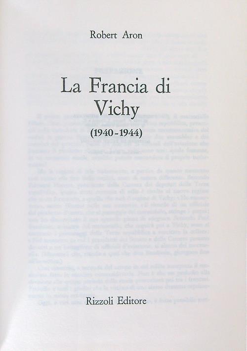 La Francia di Vichy 1940 - 1944
