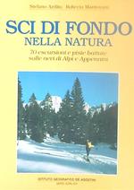 Sci di fondo nella natura