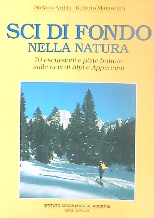 Sci di fondo nella natura