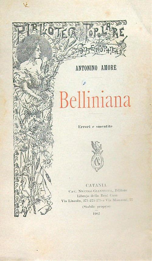 Belliniana