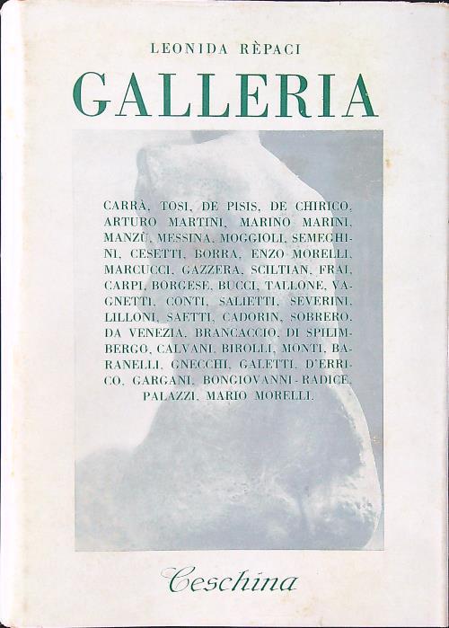 Galleria - Leonida Repaci - copertina