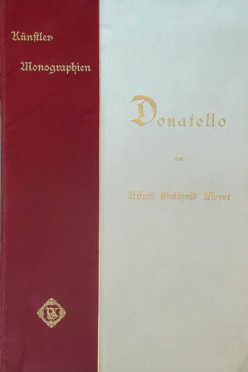 Donatello - Alfred Meyer - copertina