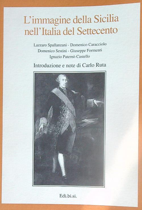 L' immagine della Sicilia nell'Italia del settecento - Carlo Ruta - copertina